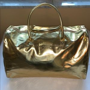 MK Michael Kors Duffle Small Gold